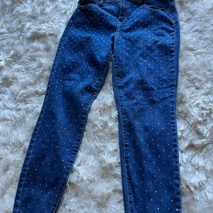 Fun Rhinestone Skinny Jeans